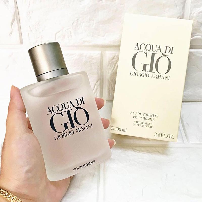 Nước hoa Acqua di Gio mùi nào thơm nhất của hãng Giorgio Armani - 