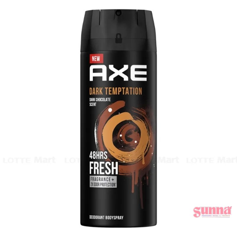 nước hoa axe Xịt Khử Mùi Nước Hoa AXE Dark Temptation Toàn Thân Nam 135ml