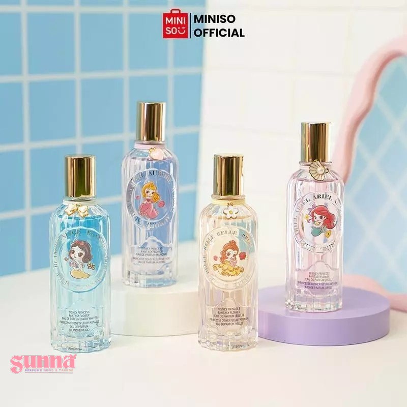 nước hoa disney Nước Hoa Nữ Miniso Hương Thơm DISNEY PRINCESS FANTASY FLOWER Nhập Khẩu