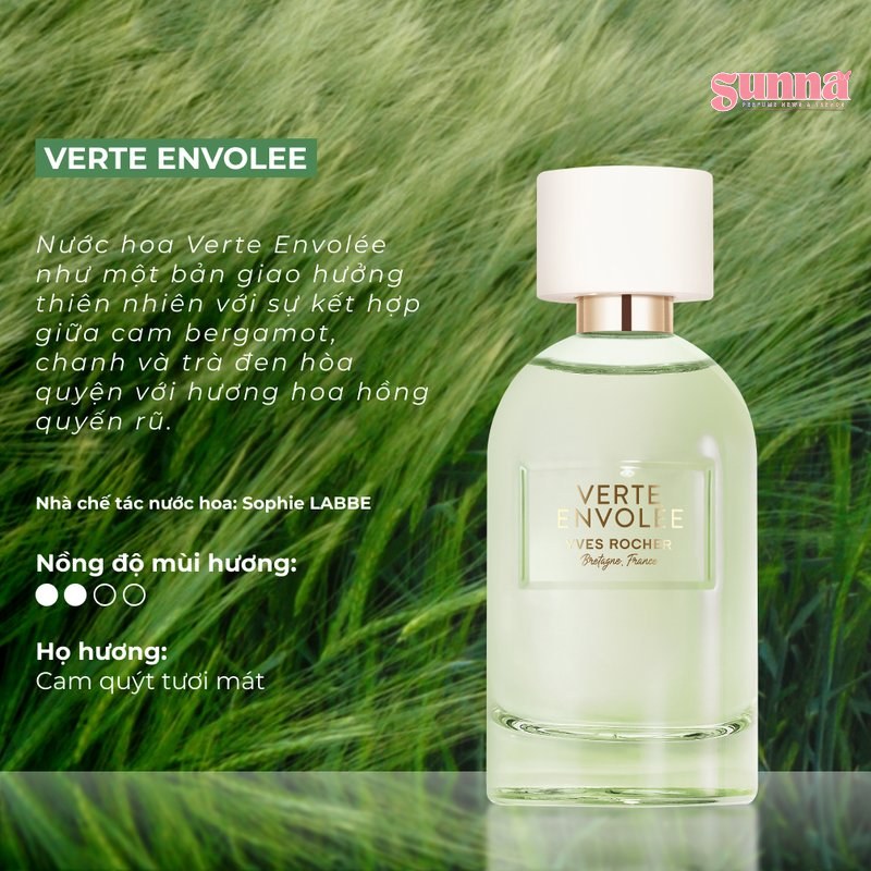 nuoc hoa thien nhien nuoc hoa nu yves rocher verte