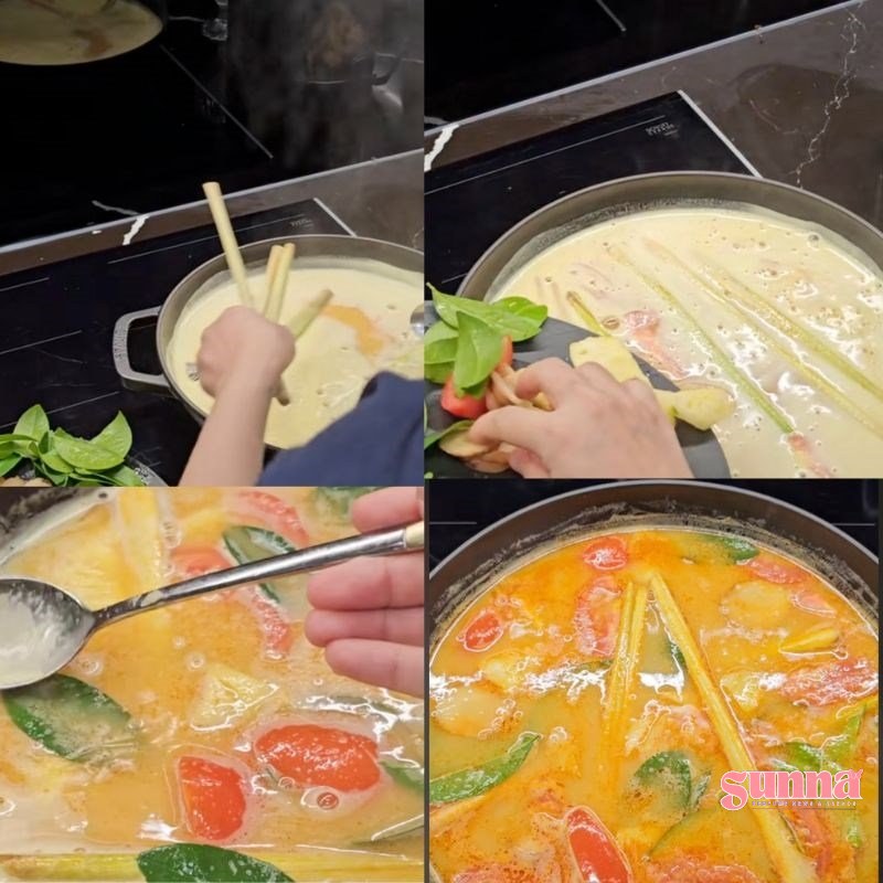 Nấu nước lẩu hoa quả